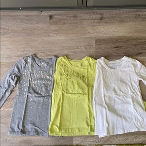 3 Faded Glory long sleeve shirts